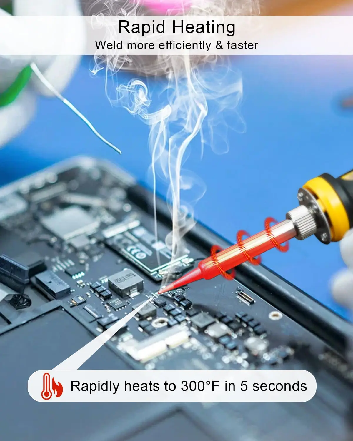 Portable Soldering Iron Kit Co - огляд і ціна Diy Elektronic