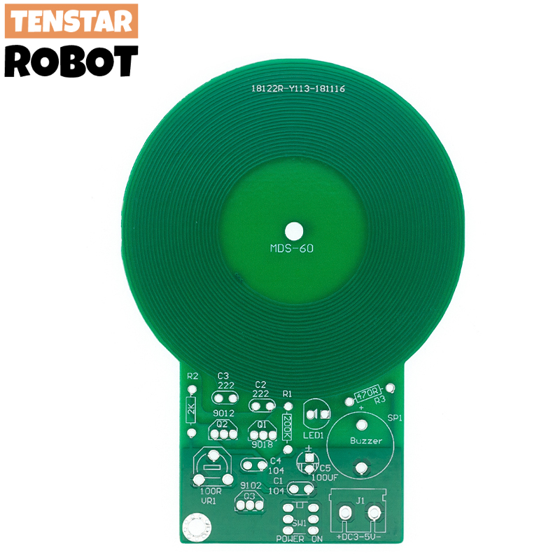 JS-60 DIY Metal Detector Kit   - огляд і ціна Diy Robot Electronics Kit