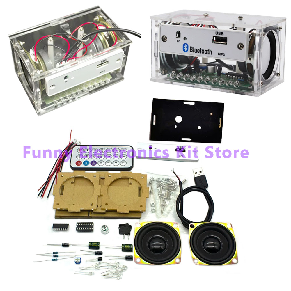 DIY Bluetooth Speaker Kit Whit - огляд і ціна Diy Electronics Learning Kit