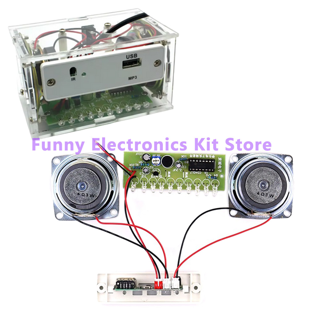 DIY Bluetooth Speaker Kit Whit - огляд і ціна Diy Electronics Learning Kit