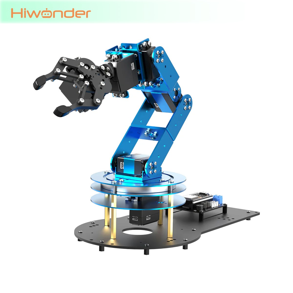 Hiwonder LeArm 6DOF Robot Arm  - огляд і ціна Diy Robot Electronics Kit
