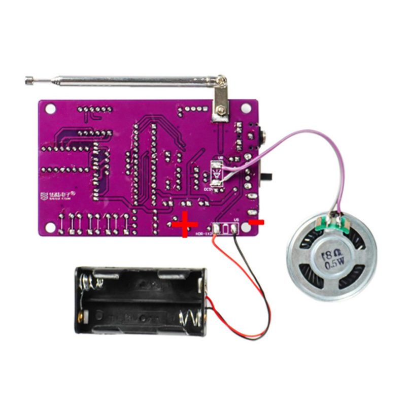 DIY FM Radio Electronic Kit 87 - огляд і ціна Diy Projects With Electronics