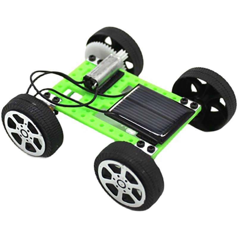 DIY Solar Car Mini Powered Car - огляд і ціна Diy Robot Electronics Kit