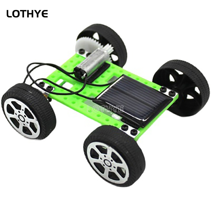 DIY Solar Car Mini Powered Car - огляд і ціна Diy Robot Electronics Kit