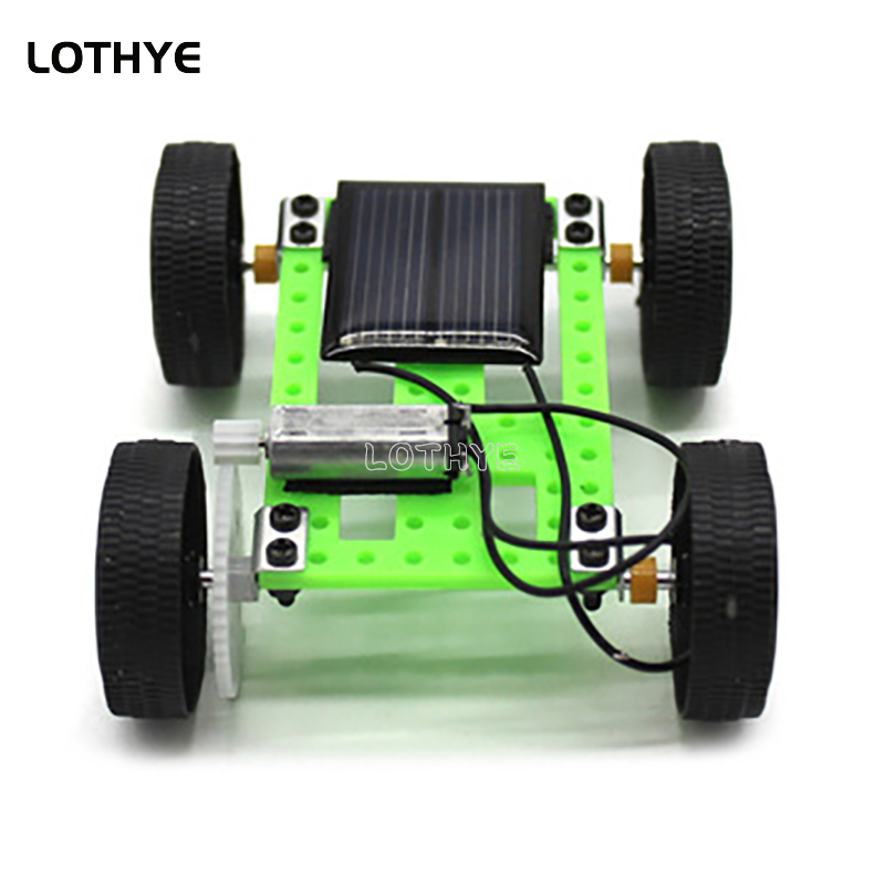 DIY Solar Car Mini Powered Car - огляд і ціна Diy Robot Electronics Kit
