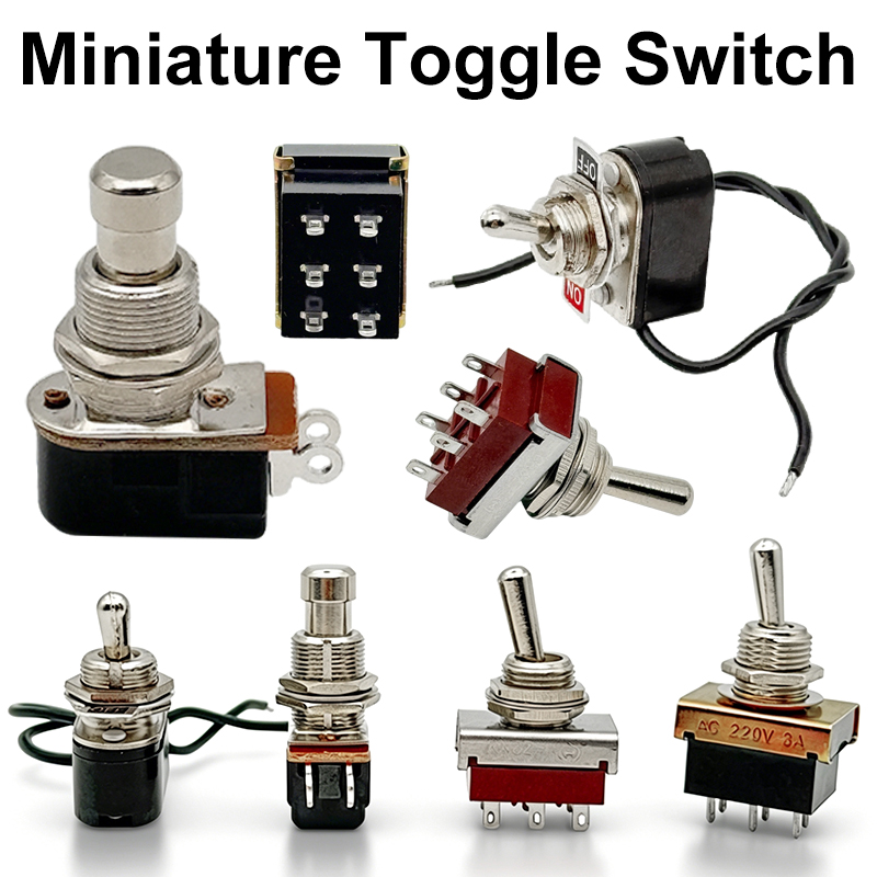 SPST Toggle Switch 12mm Cutout - огляд і ціна Diy Guitar Electronics