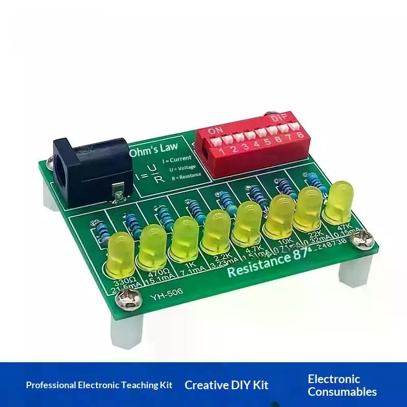 DIY Soldering Practice Kit LED - огляд і ціна Diy Electronics Parts